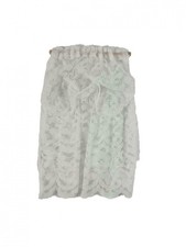 Dolls house white lace - white, net