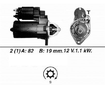 Genuine wai starter motor for - genuine,