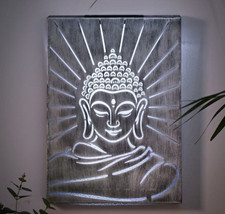 New Solar Powered Buddha Metal