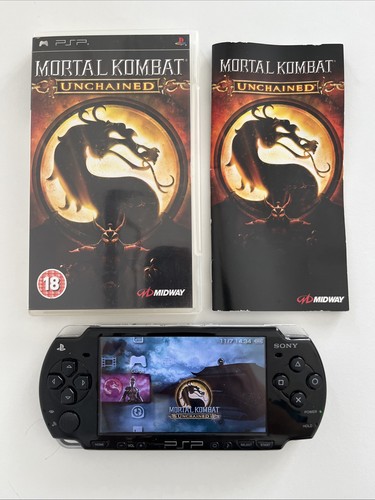 Mortal kombat unchained - kombat, psp