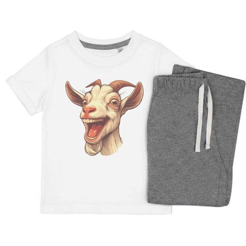 Laughing billy goat kids - 'laughing,