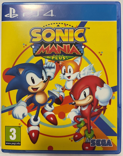 Sonic mania plus ps4 used - sonic,