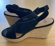 UGG HARLOW WOMEN'S WEDGE SUEDE