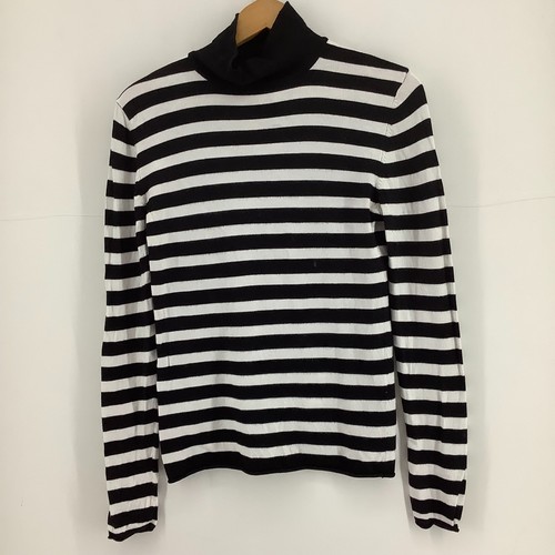Zara black white striped - zara,