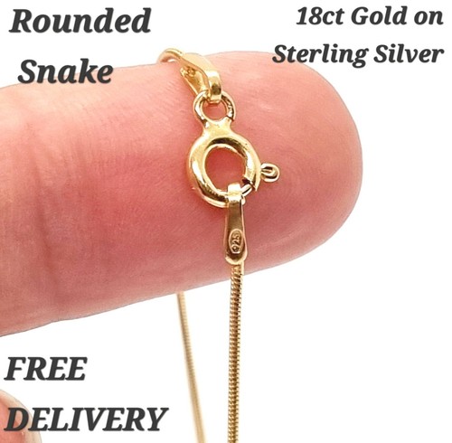 18ct gold chain - chain, on