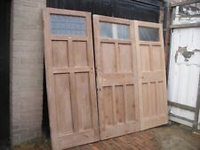 Reclaimed Edwardian stripped douglas fir / pine internal doors. (9 available)