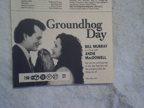 1997 ground hog - ground, day