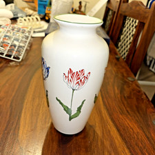 Multicolored Tiffany & Co. “Tiffany Tulips” 8 Inch Vase