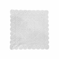 White Lace Tablecloth 60x60 Cm