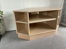 Gplan White Ash Corner TV Unit