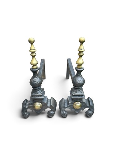 Vintage cast iron brass - cast,