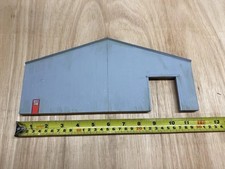 OO Gauge Modern Building Backdrop. Low Profile hidden siding back scene  scenic