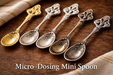 Spoon Ornate Spice Salt Pepper