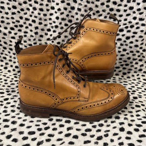 Loakes brown lace - up, brogue