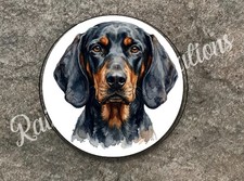 Dog round coaster breeds - coaster,