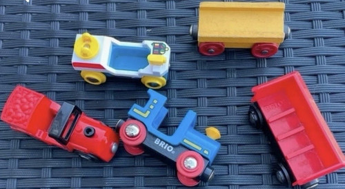 Brio wooden train vehicles - train,