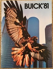 BUICK RANGE Canadian Car Sales Brochure 1981 #GM-4153 RIVIERA Electra LeSabre