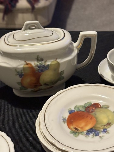 Children ceramic tea - ceramic, set
