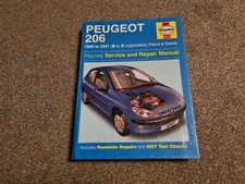 Peugeot 206 Haynes Manual 1998