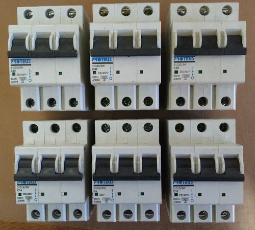 Proteus mcb 310 3w 63a - t.p,