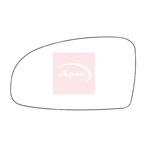 Door wing mirror glass for - door,