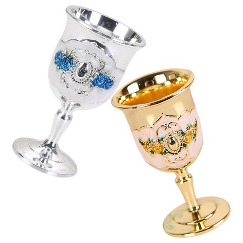 2pcs medieval chalice - 2pcs, antique