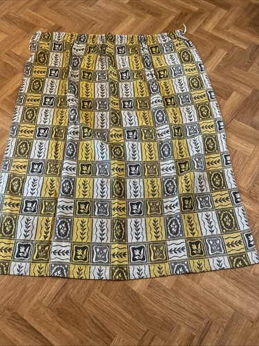 Vintage grey yellow floral - grey,