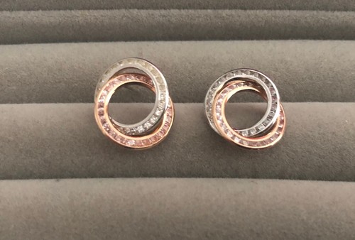9ct fully hallmarked white and - fully,
