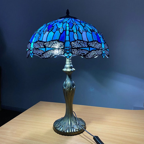 Inch tiffany style stained - 16,