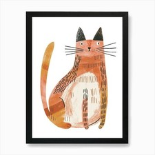 Cymric Cat Clipart