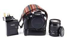 Canon EOS Rebel T3 1100D Camera & EF 28-80mm IV USM Lens Kit & Grip, 12,812 Shot