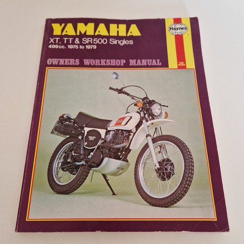 Haynes manual yamaha tt - haynes,