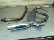Exhaust system stock Hawk 650