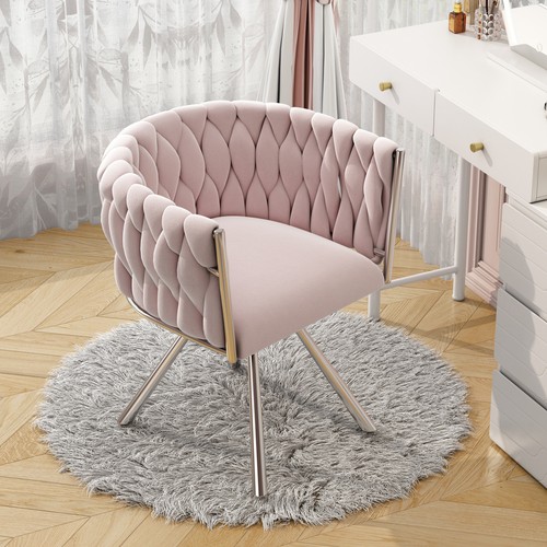 Modern rotatable velvet swivel - rotatable,