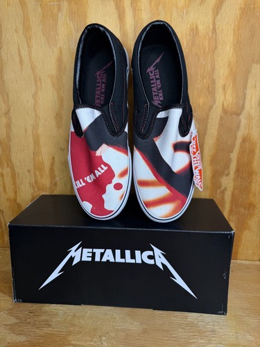 Vans slip metallica kill - slip,