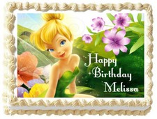 Tinkerbell party edible - tinkerbell,