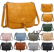 Ladies Leather Detail Satchel