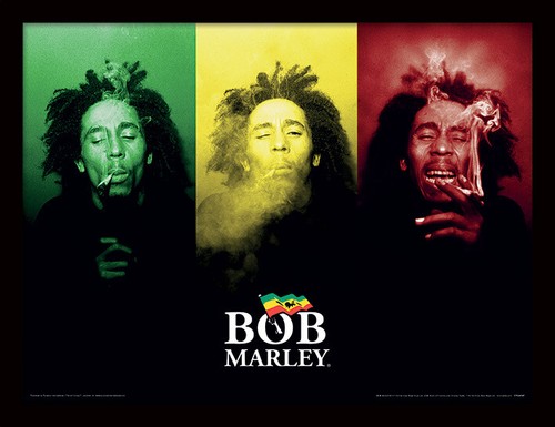 Bob marley tricolour smoke - bob,