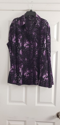 Y2k pleated button top - pleated, up