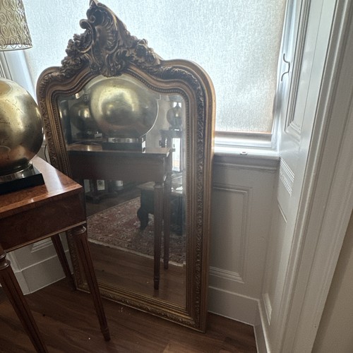 Ornate gold framed arched - ornate,