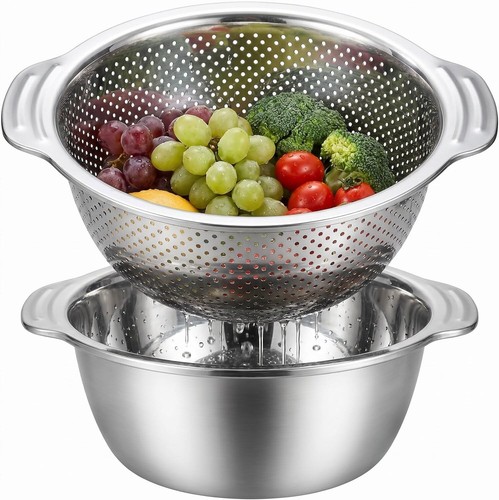 Colander mixing bowl set - bowl,