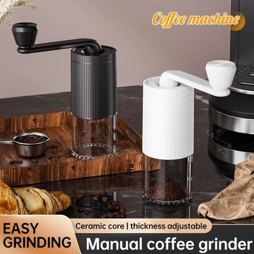 Hand cranked coffee grinder - cranked,