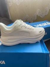Hoka Bondi 8 Triple White