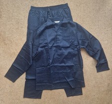 M&S Mens Pyjamas L Navy with