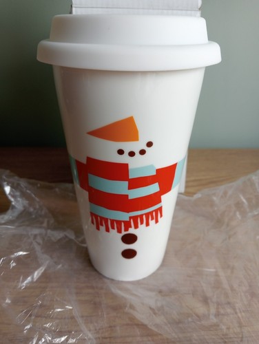 Costa coffee snowman ceramic - costa,