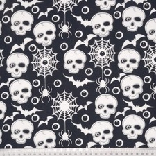 Halloween Polycotton Fabric