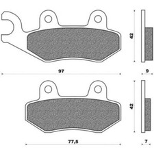 BRAKE PADS ONE REF FD0230