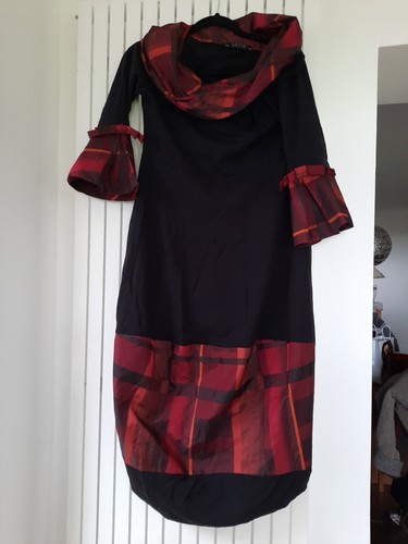 Latte red tartan effect - latte,