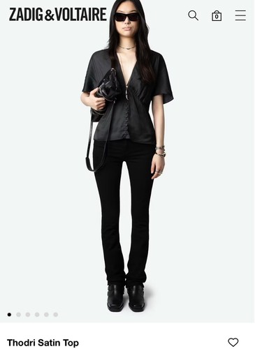 Zadig voltaire thodri satin - &,