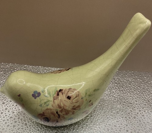 Ornament bird light green - bird, 🐦